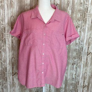 New - Women's Tommy Hilfiger Button Down Shirt size XXL